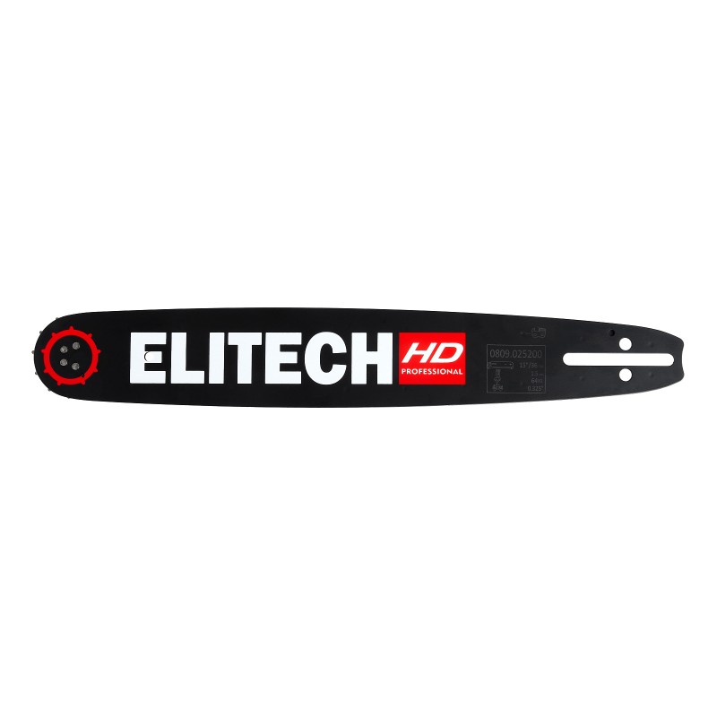 Пильная шина 15"/38см, шаг-0, 325", паз-1, 5 мм, 64хв, LM, LBM Elitech 0809.025200
