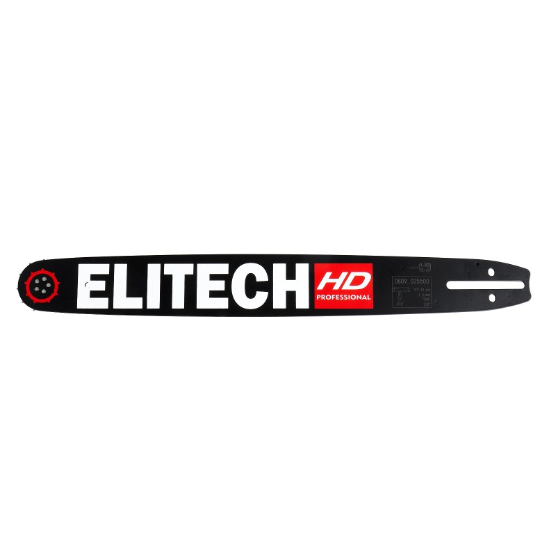 Пильная шина 20"/51см, шаг-3/8", паз-1, 5 мм, 72хв, LM, LBM Elitech 0809.025500