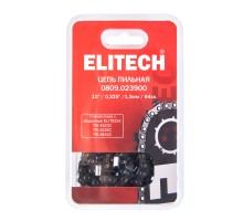 Пильная цепь 15"/38см, шаг-0, 325", паз-1, 3 мм, 64хв, SС Elitech 0809.023900