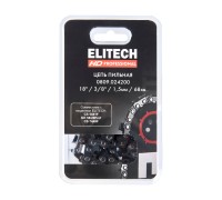 Пильная цепь 18"/46см, шаг-3/8", паз-1, 5 мм, 68хв, FС Elitech 0809.024200