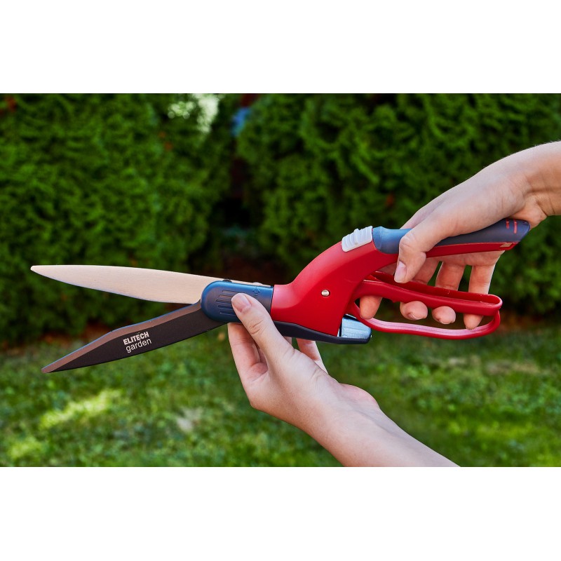 Ножницы для газона с поворотным лезвием ELITECH Garden GS02