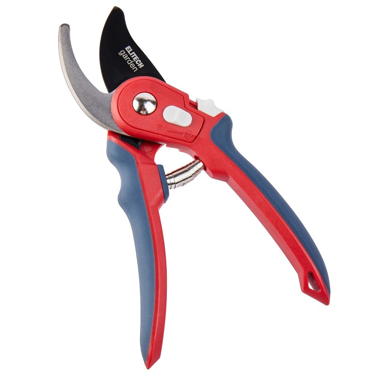 Секатор с плавным регулируемым захватом плоскостной ELITECH Garden PB 03