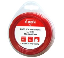 Корд для триммера Elitech 0809.003000