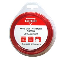 Корд для триммера Elitech 0809.003200