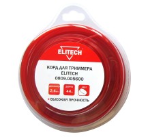 Корд для триммера Elitech 0809.005600