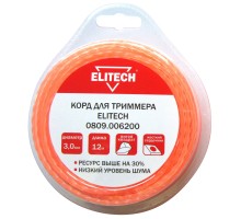 Корд для триммера Elitech 0809.006200