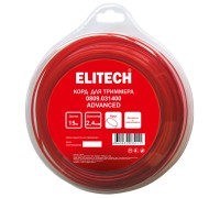 Леска для триммеров 2.4 м, 15 м, круг, BASF Elitech 0809.031400