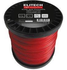 Леска для триммеров 3.3 м, 228 м, круг, TAIWAN, катушка Elitech 0809.034700