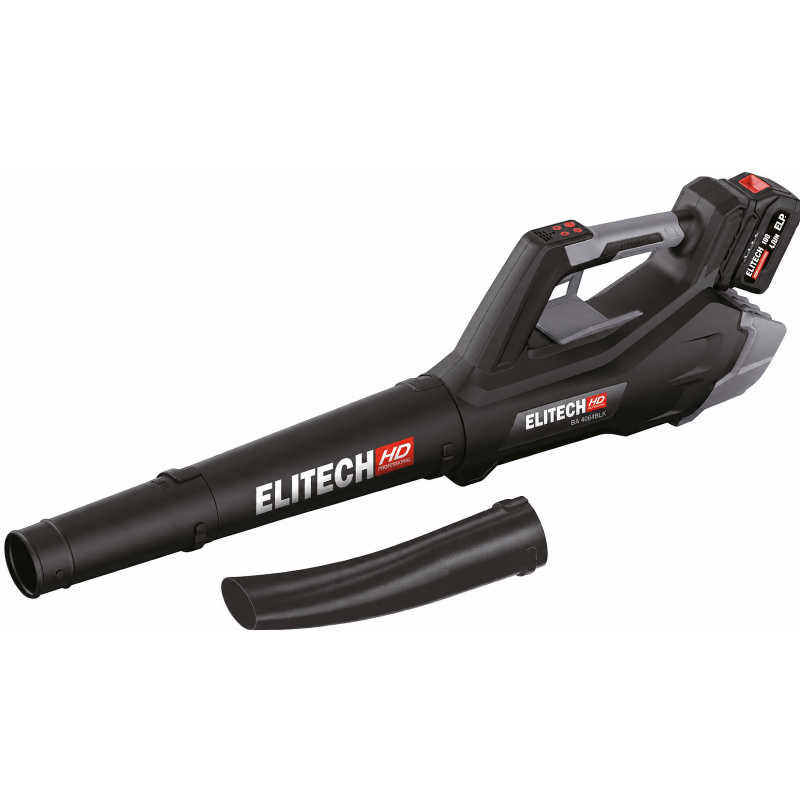 Аккумуляторная воздуходувка ELITECH HD BA 4064BLK (40В, 64 м/с, 1068 куб.м/ч)