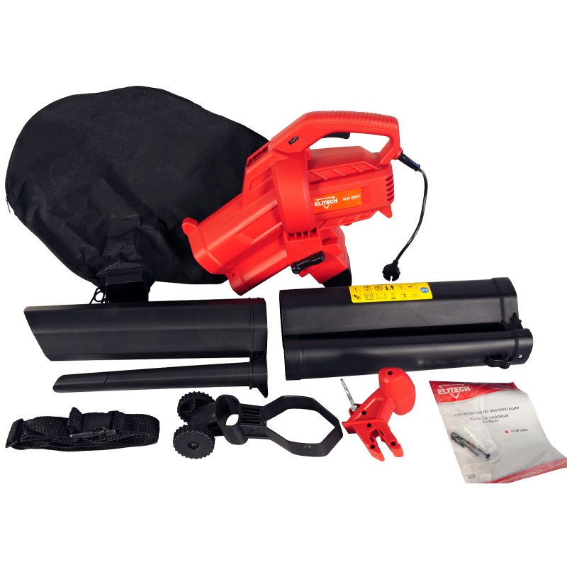 Пылесос садовый Elitech ПСМ 2600