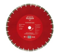 Диск алмазный отрезной сегментный Elitech 1110.007100