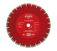 Диск алмазный отрезной сегментный Elitech 1110.007600