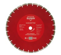 Диск алмазный отрезной сегментный Elitech 1110.007700