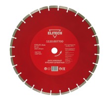 Диск алмазный отрезной сегментный Elitech 1110.007700