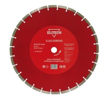 Диск алмазный отрезной сегментный Elitech 1110.008000