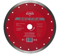 Диск алмазный сплошной Elitech 1110.008100