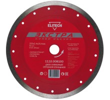 Диск алмазный сплошной Elitech 1110.008100