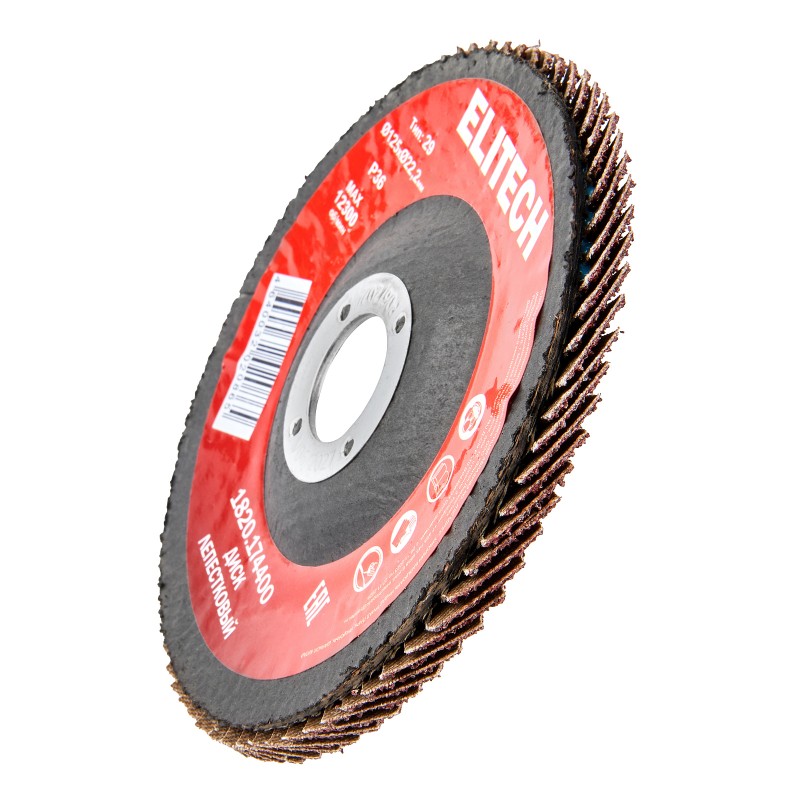 Диск лепестковый 125мм, P36 Elitech 1820.174400