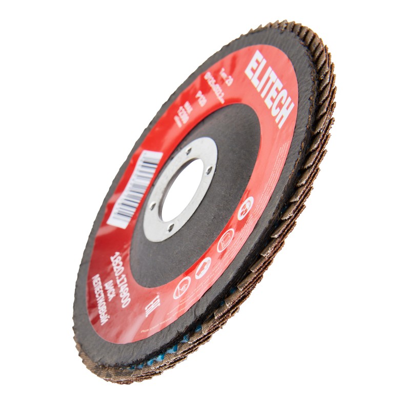 Диск лепестковый 125 мм, P120 Elitech 1820.174900