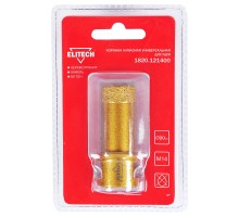 Коронка алмазная для УШМ Elitech 1820.121400