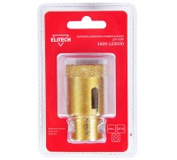 Коронка алмазная для УШМ Elitech 1820.122000