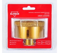 Коронка алмазная 80 ммхМ14 Elitech 1820.123200