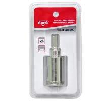 Коронки алмазные по керамограниту в сборе Elitech 1820.081200