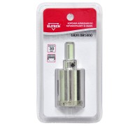 Коронки алмазные по керамограниту в сборе Elitech 1820.081400