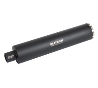 Коронка для алмазного бурения с охлаждением, 92х450, 1 1/4" Elitech 1110.011800