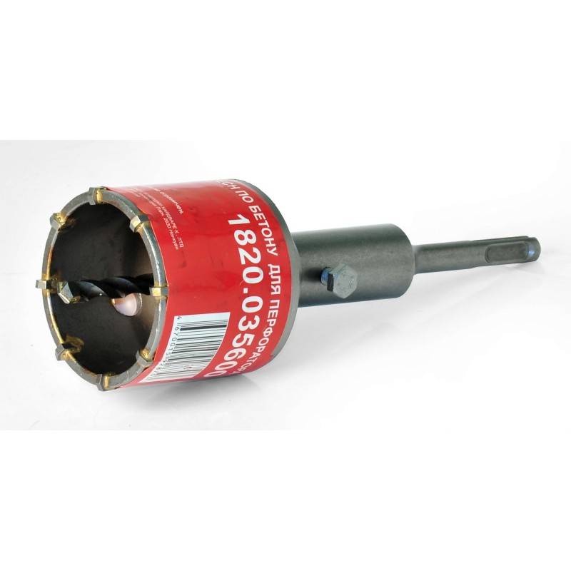 Коронка полая SDS-Plus в сборе по бетону Elitech 1820.035600