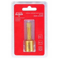 Коронка алмазная для УШМ Elitech 1820.121000