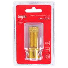 Коронка алмазная для УШМ Elitech 1820.121400