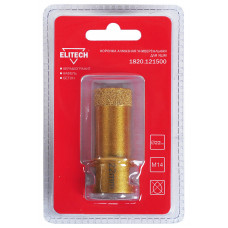 Коронка алмазная для УШМ Elitech 1820.121500