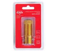 Коронка алмазная для УШМ Elitech 1820.121600