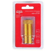 Коронка алмазная для УШМ Elitech 1820.121700
