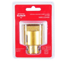 Коронка алмазная (51 мм, М14) Elitech 1820.122400