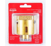 Коронка алмазная для УШМ Elitech 1820.122900