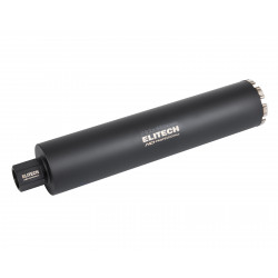 Коронка для алмазного бурения с охлаждением, 92х450, 1 1/4" Elitech 1110.011800