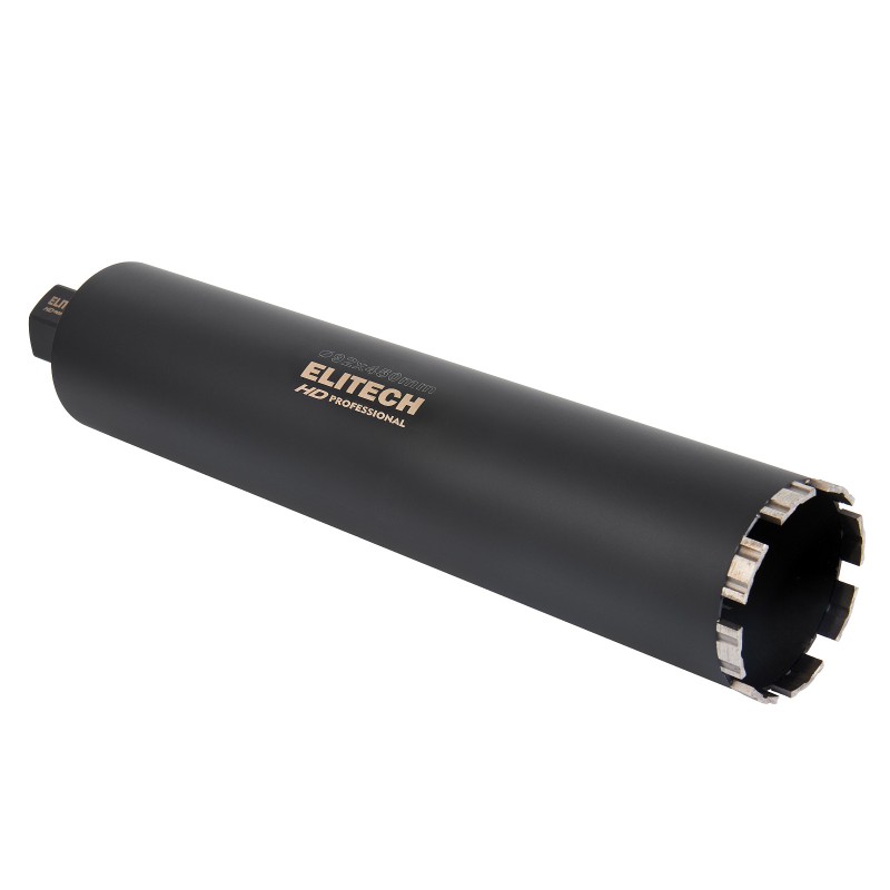 Коронка для алмазного бурения с охлаждением, 92х450, 1 1/4" Elitech 1110.011800