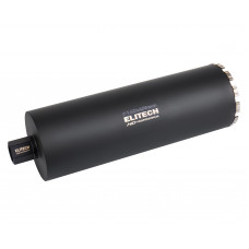 Коронка для алмазного бурения с охлаждением, 142х450, 1 1/4" Elitech 1110.012300