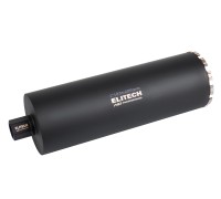 Коронка для алмазного бурения с охлаждением, 152х450, 1 1/4" Elitech 1110.012400