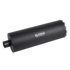Коронка для алмазного бурения с охлаждением, 152х450, 1 1/4" Elitech 1110.012400
