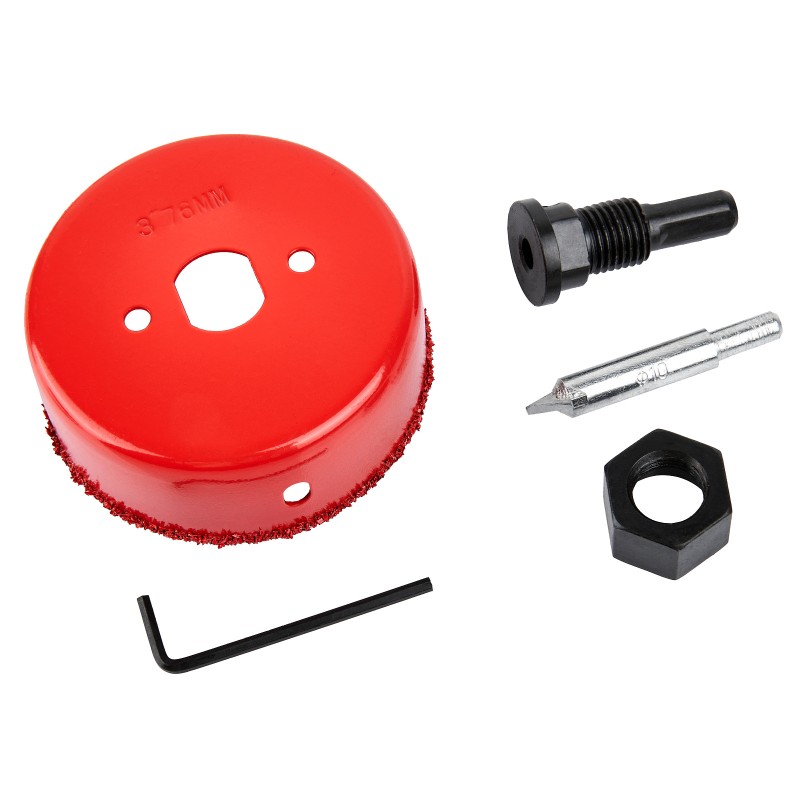 Коронка в сборе 76 мм WC ELITECH 1820.170300