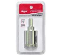 Коронки алмазные по керамограниту в сборе Elitech 1820.081500