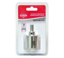 Коронки алмазные по керамограниту в сборе Elitech 1820.081700