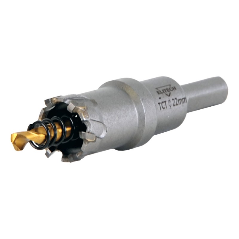 Коронка по металлу твердосплавная 22 мм Elitech 1820.138300