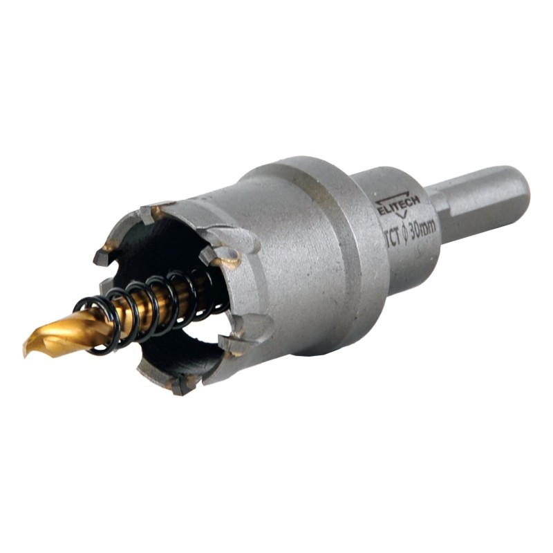 Коронка по металлу твердосплавная 30 мм Elitech 1820.138800