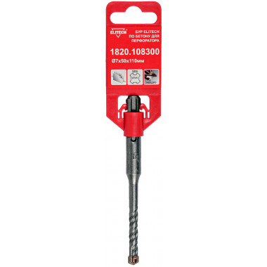 Квадробур SDS-plus Elitech 1820.108300
