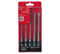 Набор буров SDS-Plus (5 шт.) по бетону Elitech 1820.036600