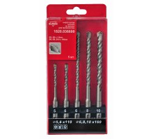 Набор буров SDS-Plus (5 шт.) по бетону Elitech 1820.036600